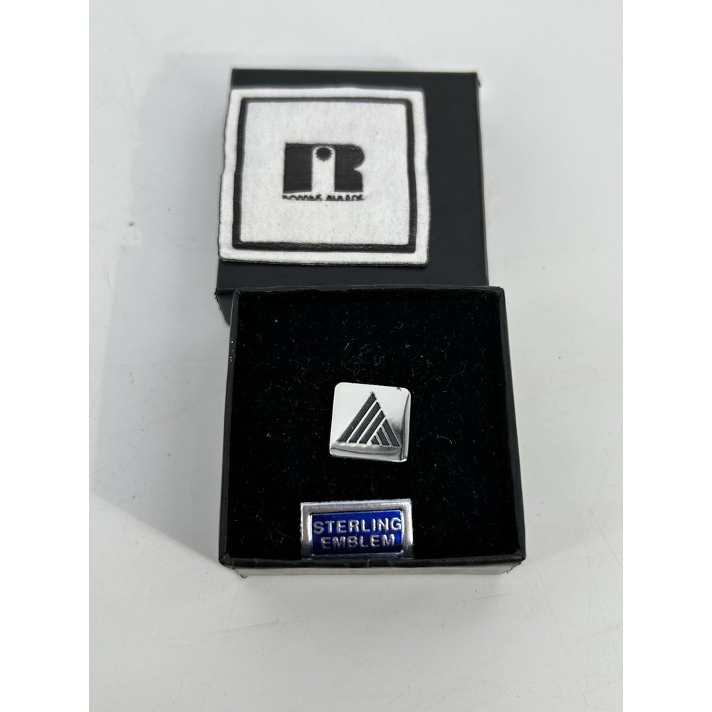Vintage UJB Financial Sterling Lapel Pin